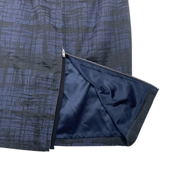 navy and black patterned pencil skirt by Inwear size 34 Eu - Picture 7 of 13